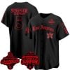 LA Dodgers 2024 2025 World Series Champions x Stranger Things 5 Jersey 1 2