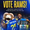 LA Rams Fan OF The Year 2025 Jersey 3