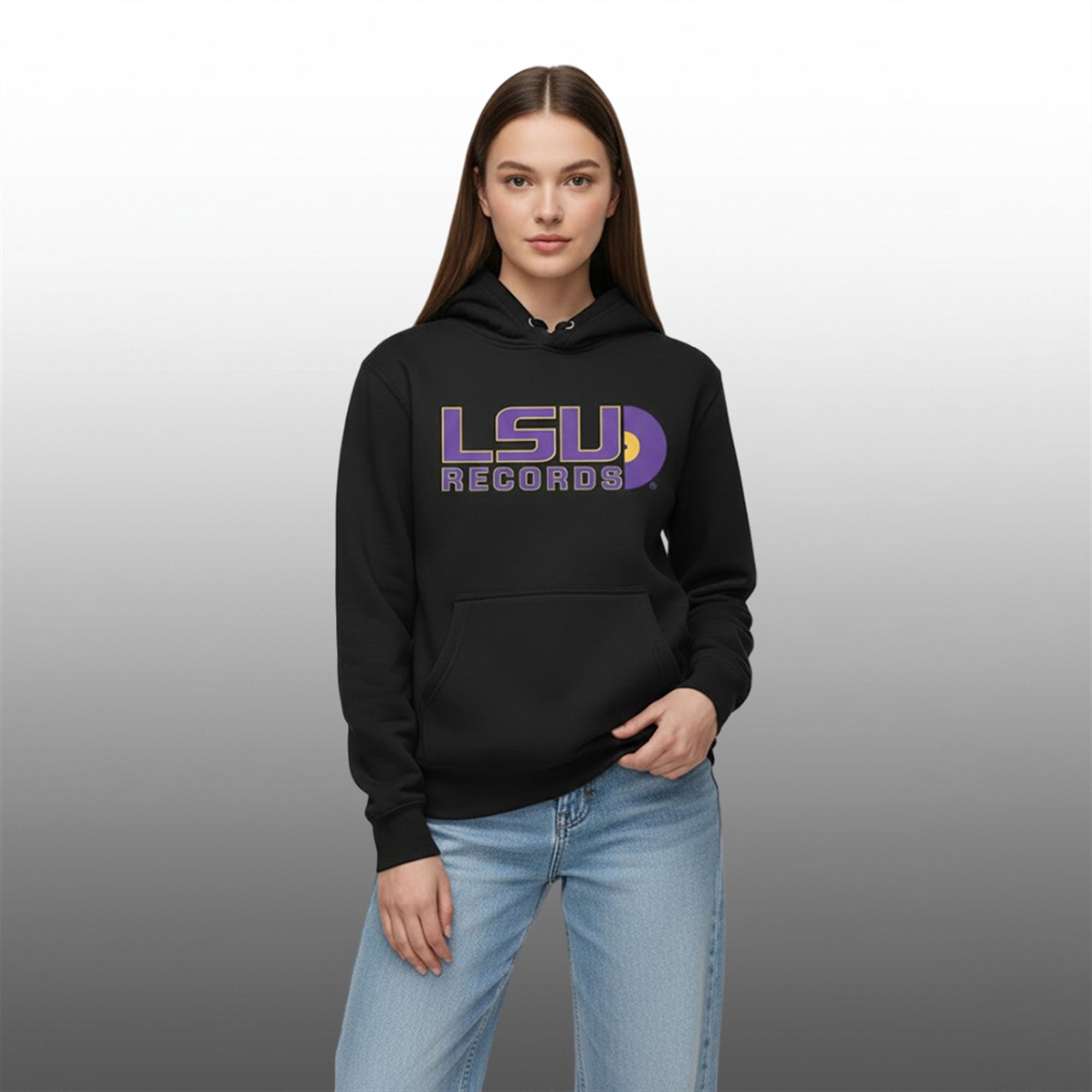 Lane Kiffin LSU Records Hoodie 2 Lane Kiffin LSU Records Hoodie 2