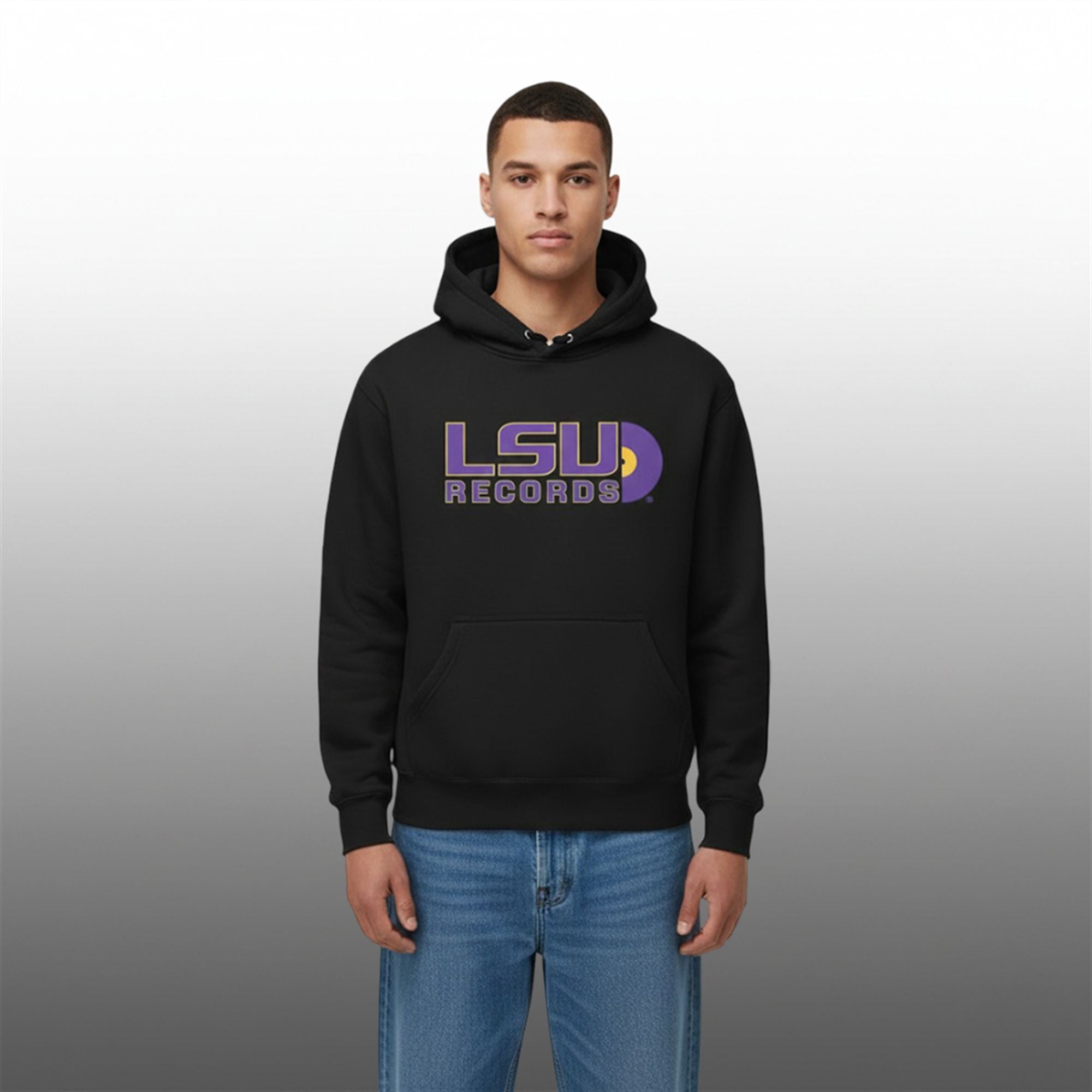 Lane Kiffin LSU Records Hoodie 3 Lane Kiffin LSU Records Hoodie 3