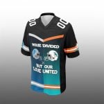 Lions x Dolphins House Divided But Our Love United Jersey