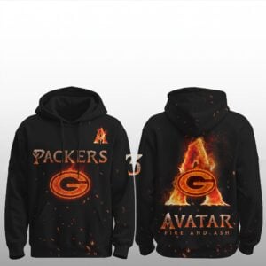 1 2026 GB Packers Avatar 3 Fire and Ash Hoodie