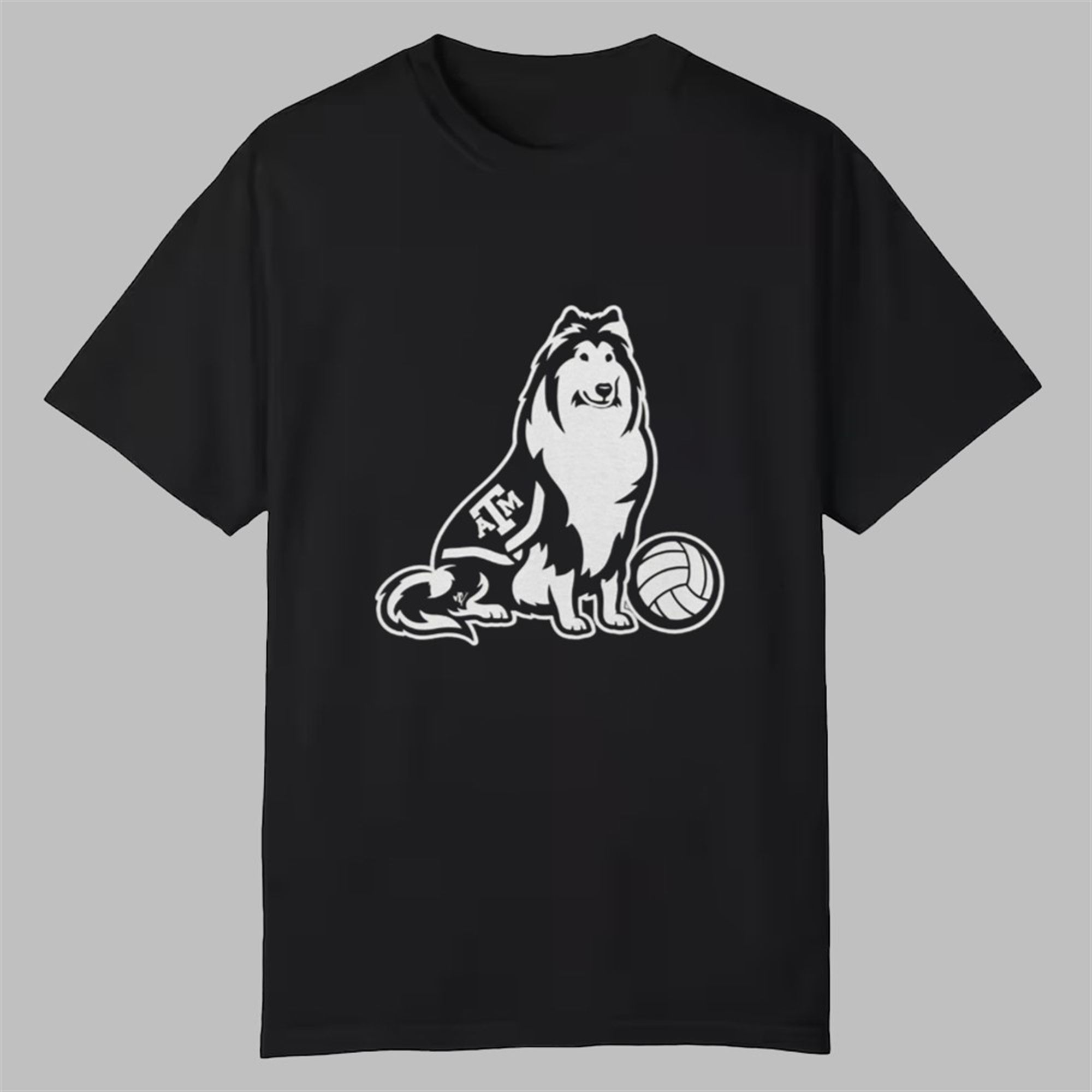 Logan Lednicky Texas A&M Aggie Reveille Collie Shirt 1 Logan Lednicky Texas AM Aggie Reveille Collie Shirt 0 0