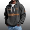 Longhorns EST 1893 Half Quarter Zip Waffle Hoodie