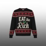 Luigi Mangione Eat The Rich Ugly Sweater