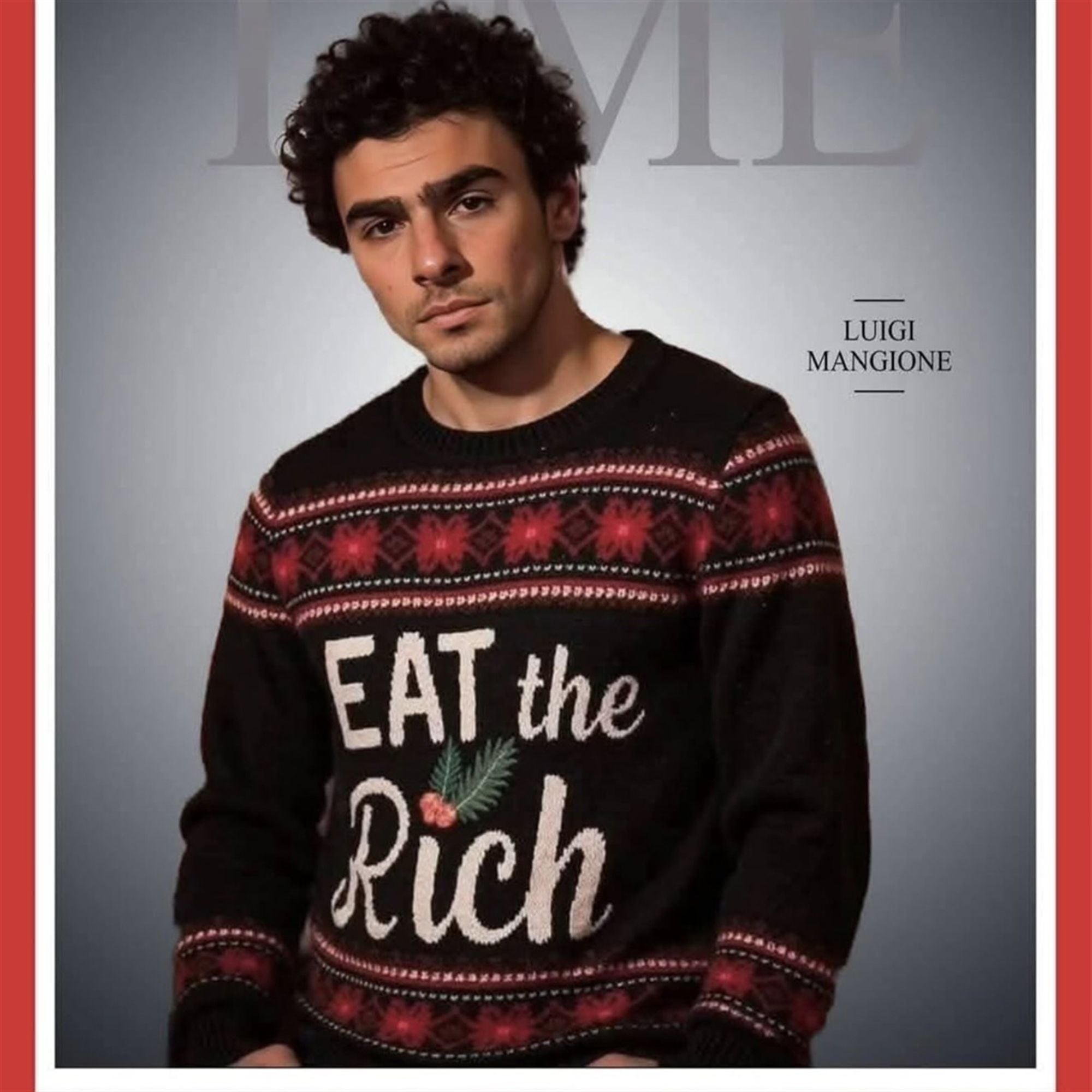 Luigi Mangione Eat The Rich Ugly Sweater 4 Luigi Mangione Eat The Rich Ugly Sweater 4