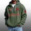 Maryland EST 1892 Half Quarter Zip Waffle Hoodie 6 Maryland EST 1892 Half Quarter Zip Waffle Hoodie 2