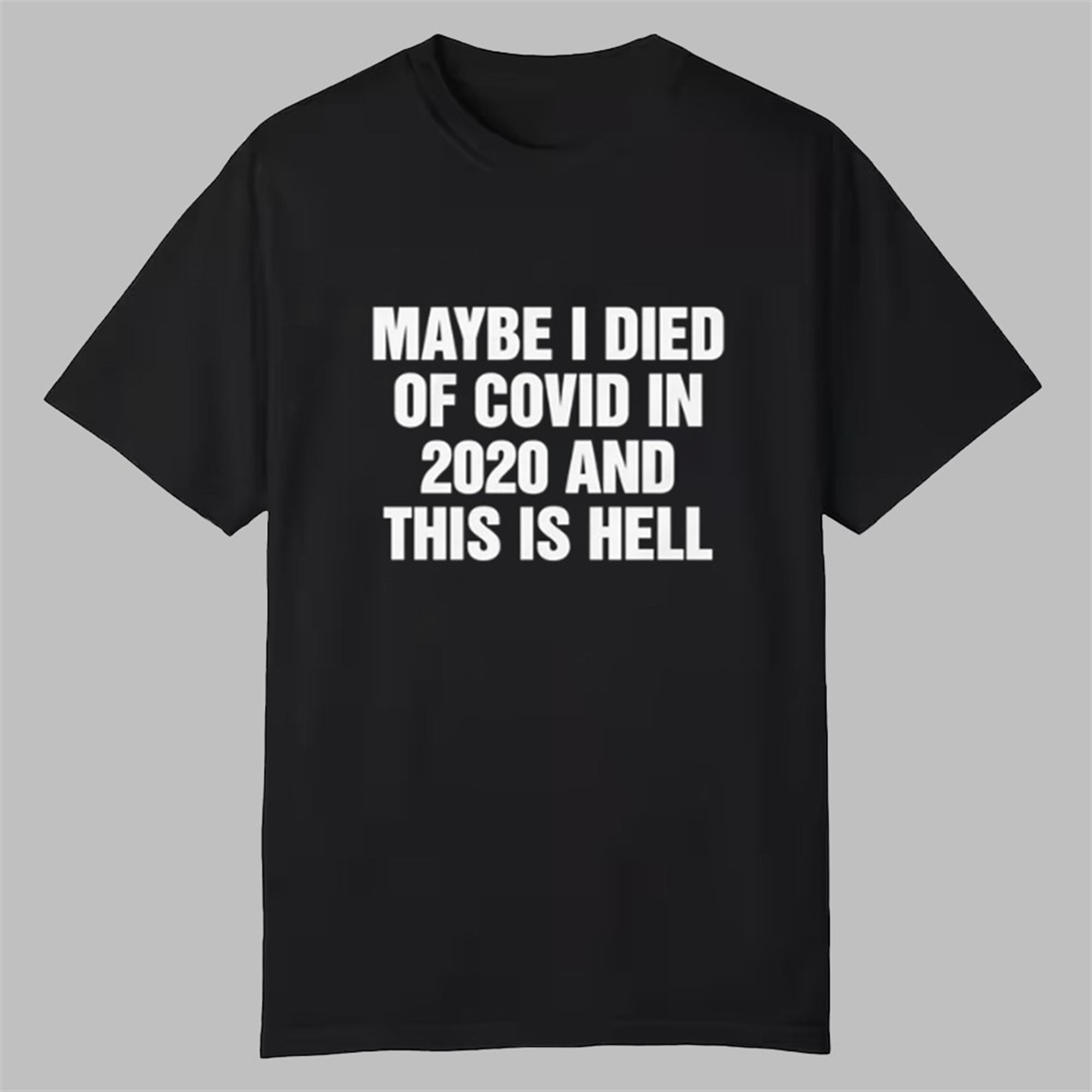 Maybe I Died Of Covid In 2020 And This Is Hell Shirt 1 Maybe I Died Of Covid In 2020 And This Is Hell Shirt 0 0