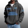 Middle Tennessee EST 1911 Half Quarter Zip Waffle Hoodie 4