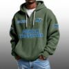 Middle Tennessee EST 1911 Half Quarter Zip Waffle Hoodie 5