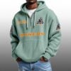Miners EST 1914 Half Quarter Zip Waffle Hoodie 3