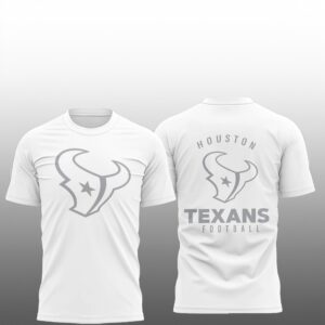 1 2026 Texans Football Winter White Out Shirt