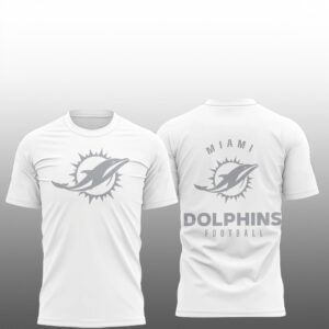 1 2026 Dolphins Football Winter White Out Shirt