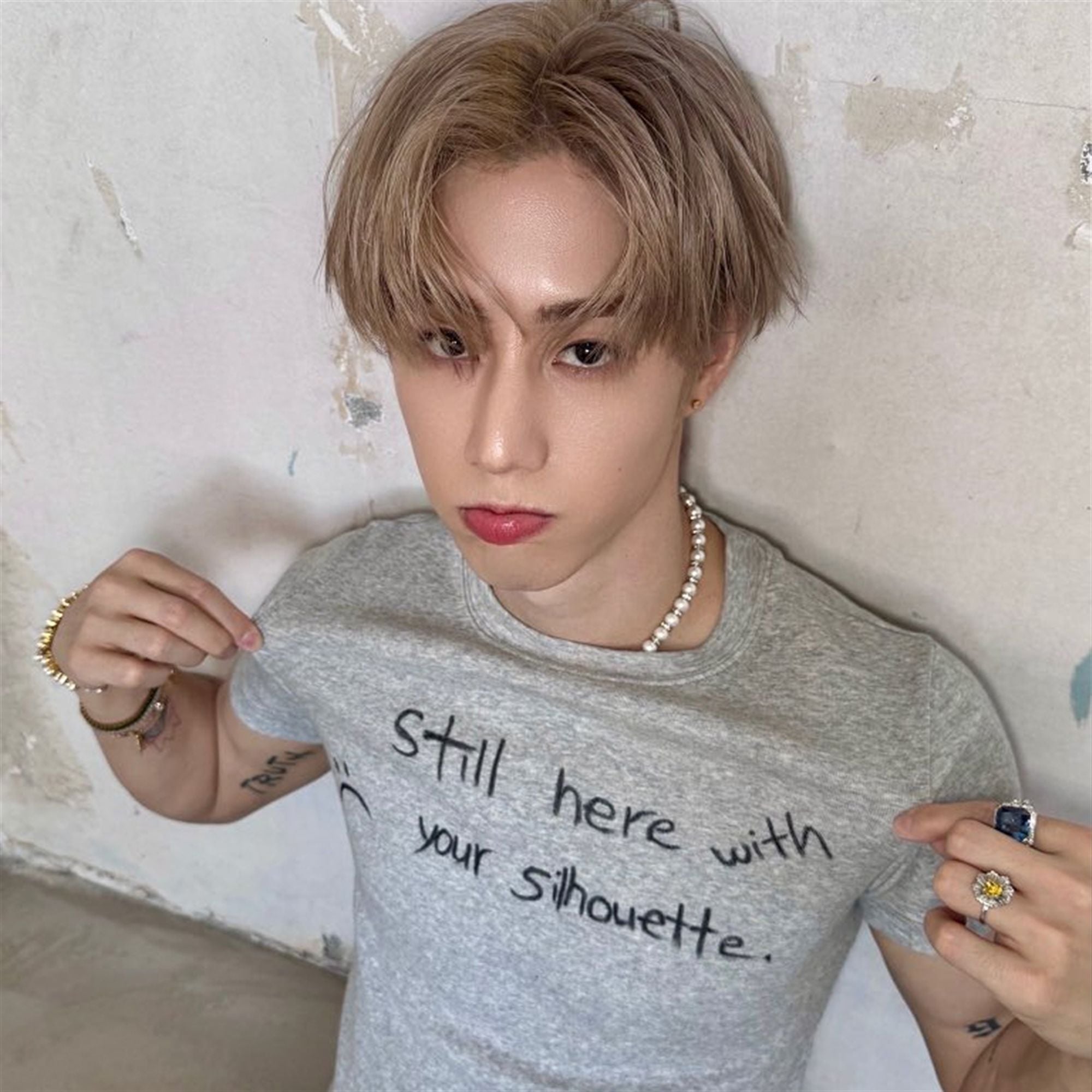 Mark Tuan Still Here With Your Silhouette Shirt 4 Mark Tuan Still Here With Your Silhouette Shirt 4