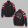 NE Patriots Drake Maye AFC Bomber Jacket 1