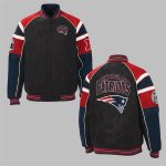 NE Patriots Drake Maye AFC Bomber Jacket