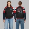 NE Patriots Drake Maye AFC Bomber Jacket 2