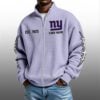 NY Giants EST 1925 Quarter Zip Waffle Sweatshirt 9 NY Giants EST 1925 Quarter Zip Waffe Sweatshirt