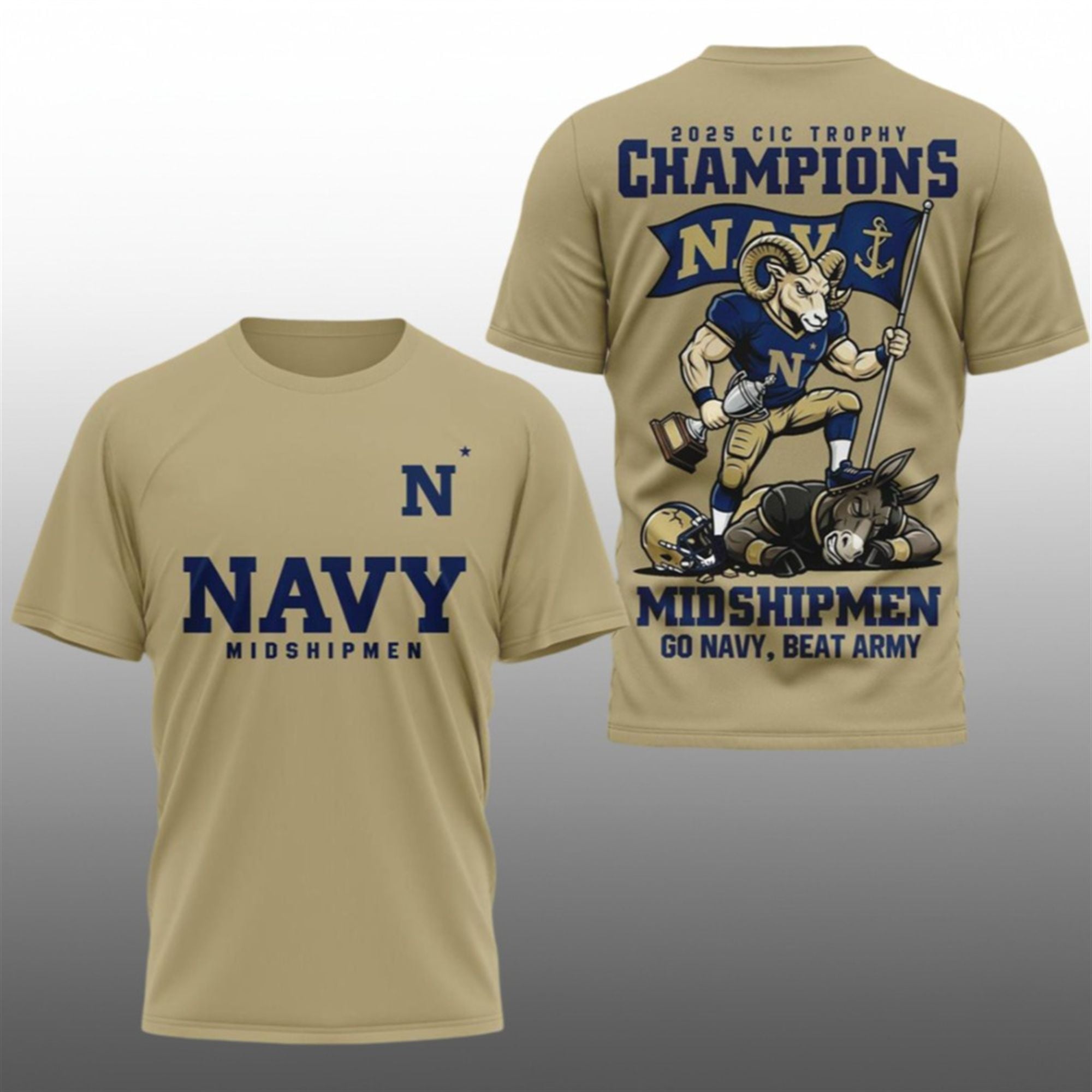 Navy Midshipmen 2025 CIC Trophy Champions Football Shirt 1 1 Navy Midshipmen 2025 CIC Trophy Champions Football Shirt 1 1
