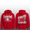 Nebraska Cornhuskers Las Vegas Bowl Champions 2025 Hoodie 1 1