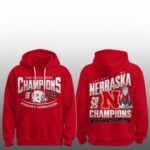 Nebraska Cornhuskers Las Vegas Bowl Champions 2025 Hoodie