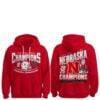 Nebraska Cornhuskers Las Vegas Bowl Champions 2025 Hoodie 1 2