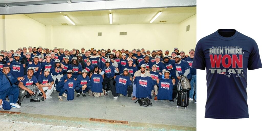 New England Patriots 2025 AFC East Champions Been There Won That Pride