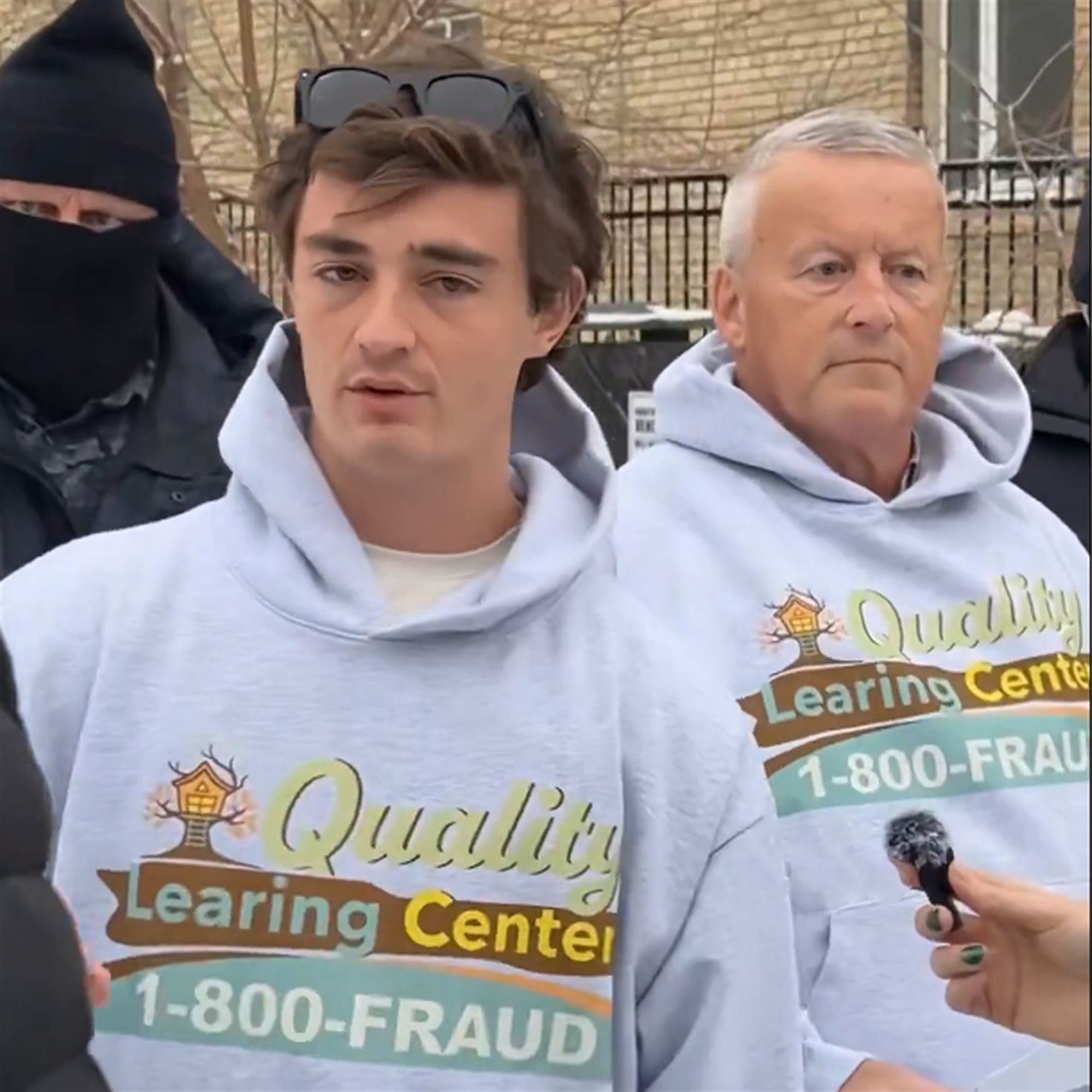 Nick Shirley Quality Learing Center 1 800 Fraud Sweatshirt 1 3 Nick Shirley Quality Learing Center 1 800 Fraud Sweatshirt 1 3