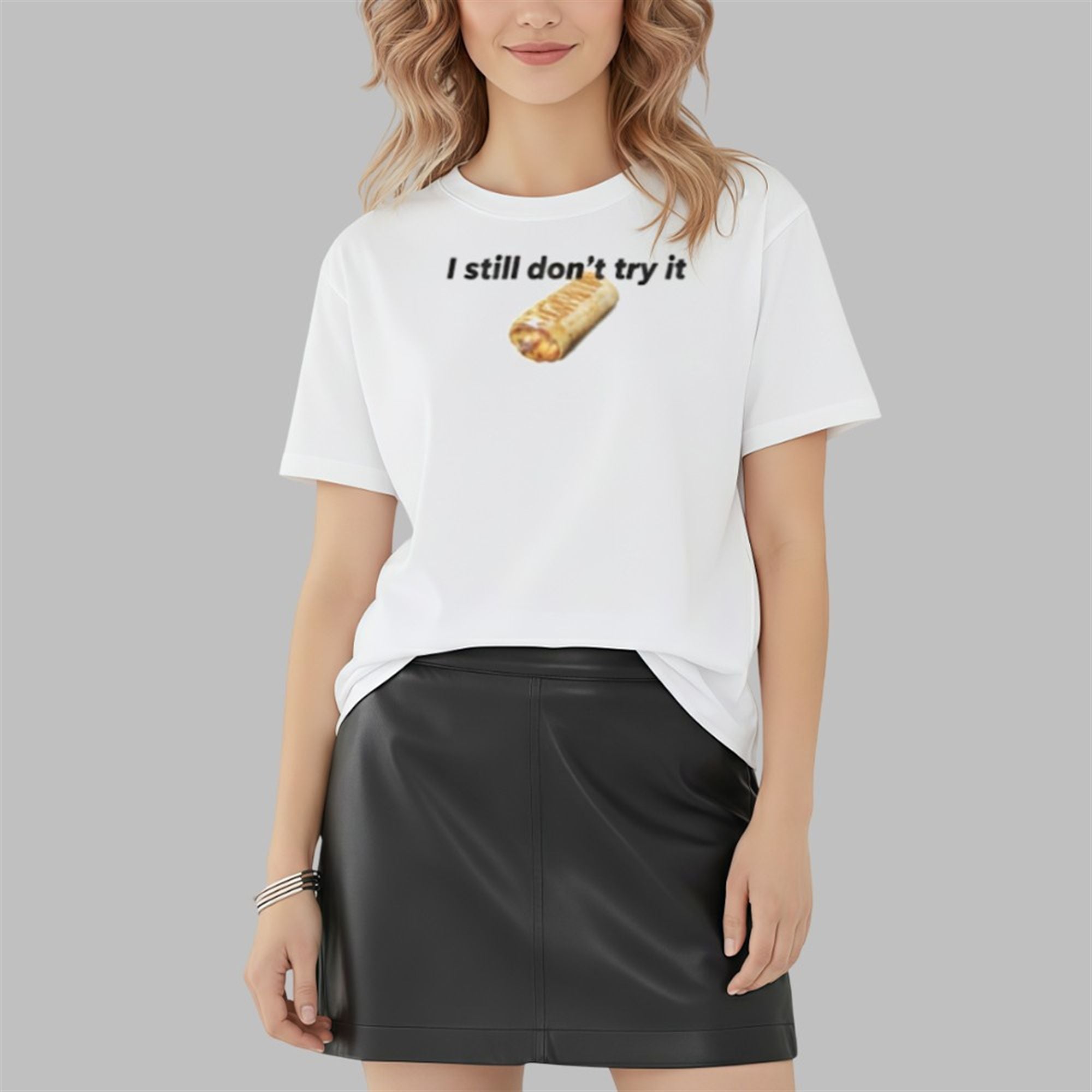 Nikola Jokic I Still Won't Try It Taco Bell Shirt 2 Nikola Jokic I Still Won't Try It Taco Bell Shirt 3 4