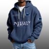 Nittany Lions EST 1887 Half Quarter Zip Waffle Hoodie 1