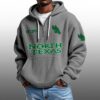 North Texas EST 1913 Half Quarter Zip Waffle Hoodie 3