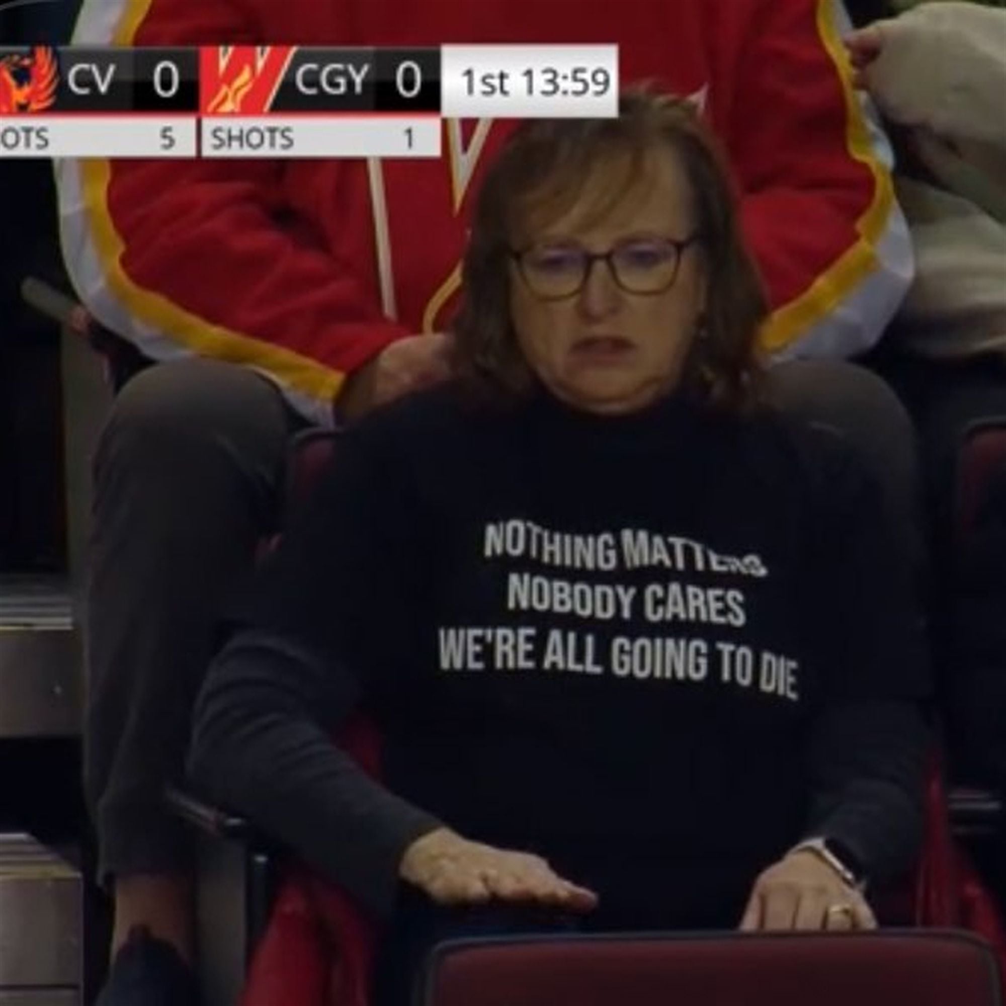 Nothing Matters Nobody Cares We're All Going To Die Shirt