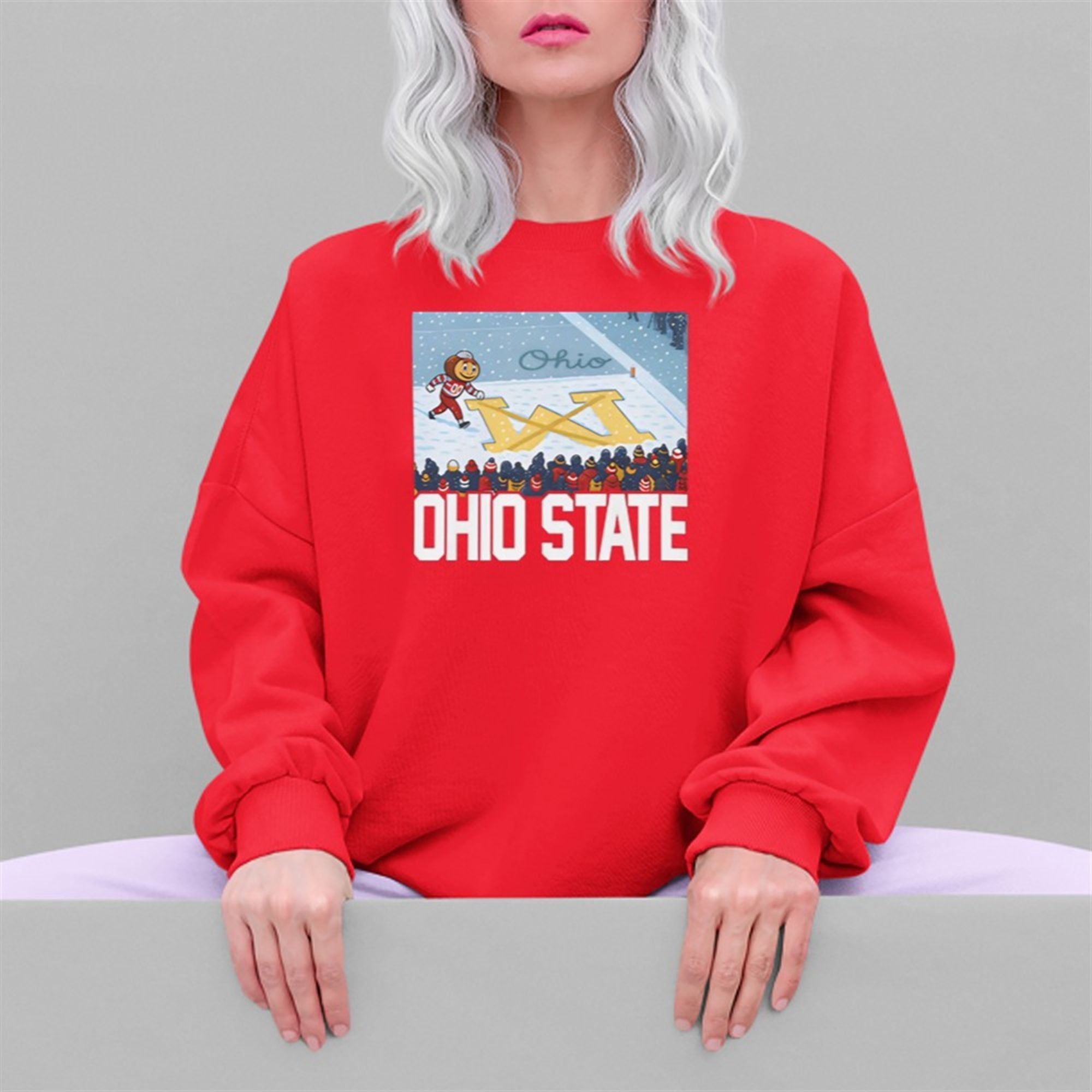 Ohio Vs Michigan Rivalry Script Ohio On Big M Shirt 3 Ohio Vs Michigan Rivalry Script Ohio On Big M Shirt 5 4