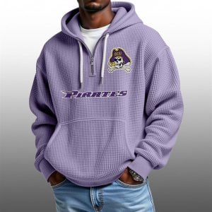 2026 ECU Pirates Waffle Zip Hoodie 1