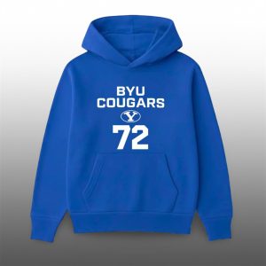 Joe Brown BYU Cougars 72 Hoodie 1
