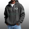 Packers EST 1919 Half Quarter Zip Waffle Hoodie