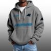 Panthers EST 1993 Half Quarter Zip Waffle Hoodie 1