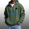 Panthers EST 1993 Half Quarter Zip Waffle Hoodie 2