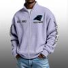 Panthers EST 1993 Quarter Zip Waffle Sweatshirt