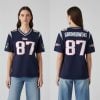 Patriots 2010 Rob Gronkowski Rookie Throwback Jersey 4
