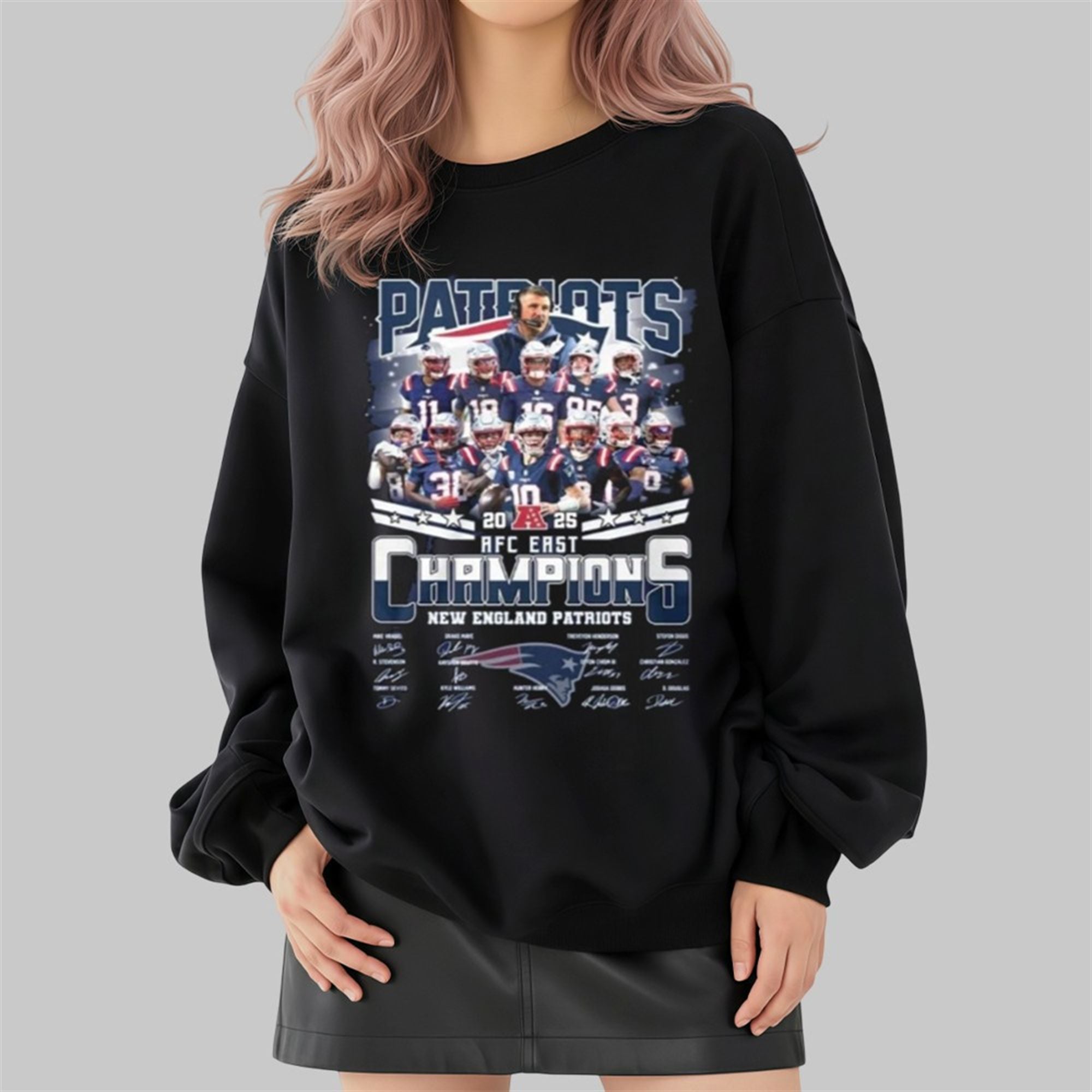 Patriots AFC East Division Champions 2025 Shirt 4 Patriots AFC East Division Champions 2025 Shirt 2 4