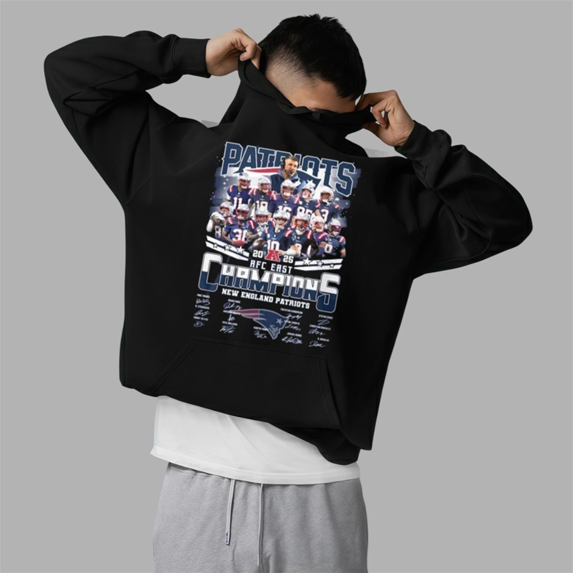 Patriots AFC East Division Champions 2025 Shirt 5 Patriots AFC East Division Champions 2025 Shirt 2 5