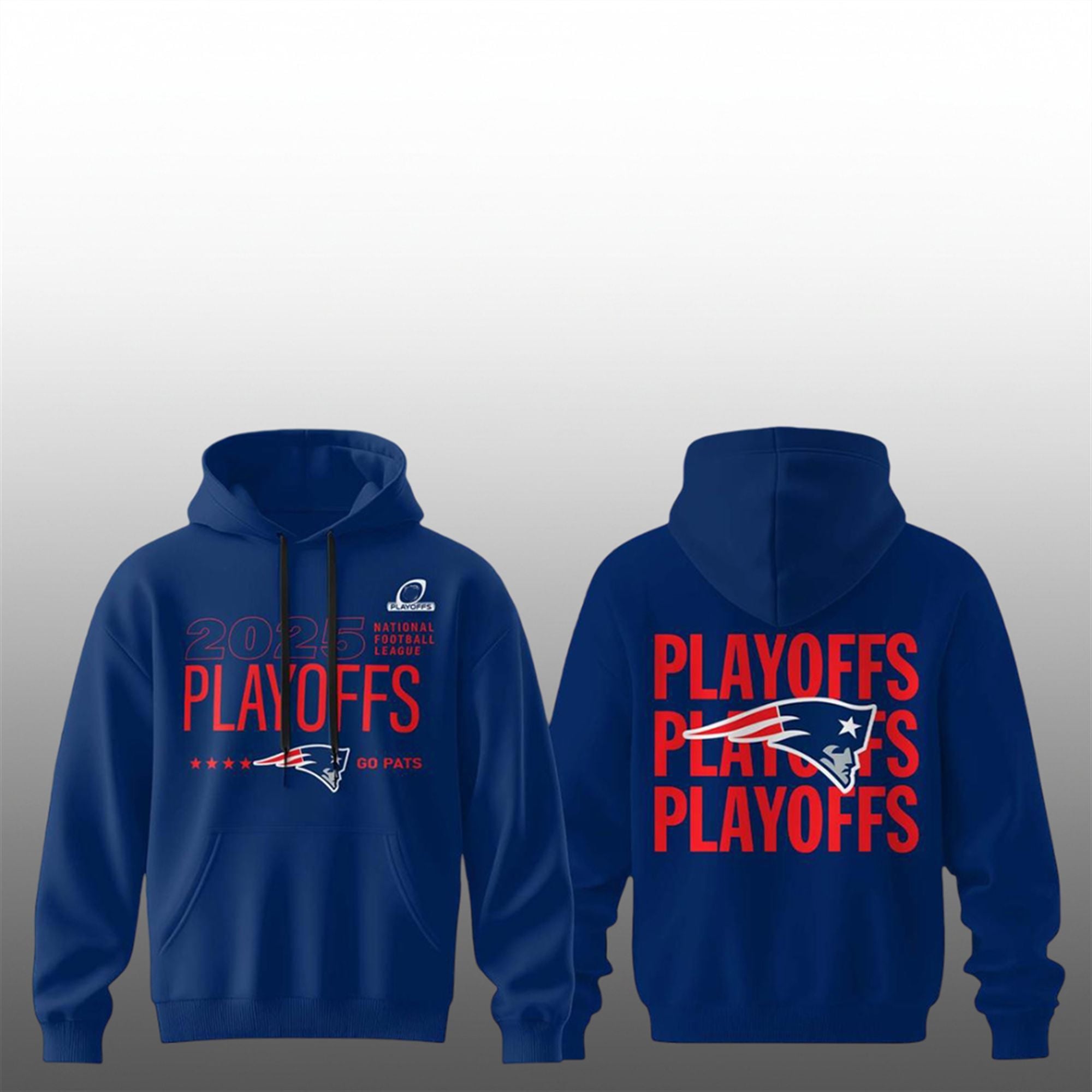 Patriots Playoff 2025 Postseason Go Pats Hoodie 1 Patriots Playoff 2025 Postseason Go Pats Hoodie 1
