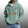 Purdue EST 1887 Half Quarter Zip Waffle Hoodie 1