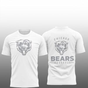 1 2026 Bears Football Winter White Out Shirt