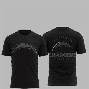 5 LA Chargers 2025 Back In Black Shirt