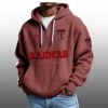 Raiders EST 1925 Half Quarter Zip Waffle Hoodie 3