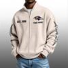 Ravens EST 1996 Quarter Zip Waffe Sweatshirt 3