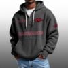 Razorbacks EST 1994 Half Quarter Zip Waffle Hoodie 4