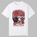 Red Raiders 2025 Big 12 Football Champions Mascot Shirt